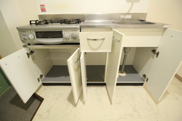 キッチン　お料理しやすいキッチンです