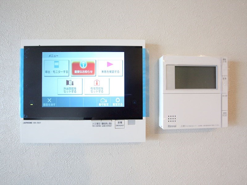 セキュリティ　TVモニター付インターホン