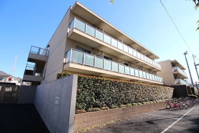 建物外観　★お洒落な外観タイル貼り・オートロック付★