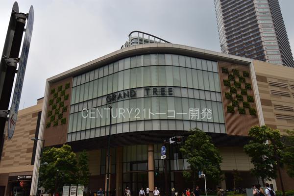 ショッピングセンター　GRANDTREE　MUSASHIKOSUGI（ショッピングセンター）まで488m