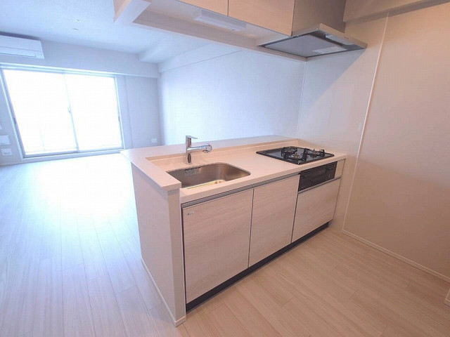 キッチン　グリル付きコンロ