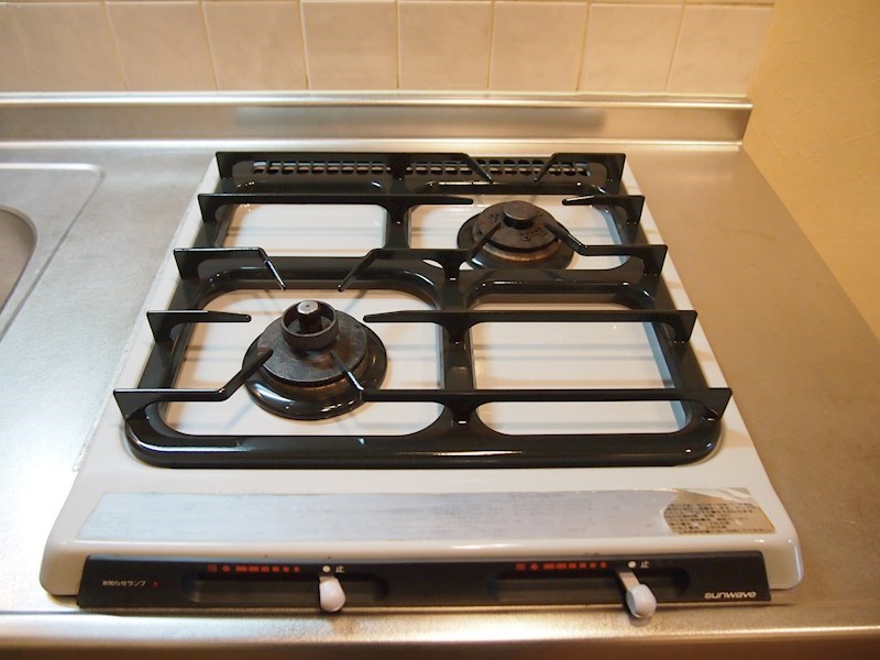 キッチン　ガスコンロ