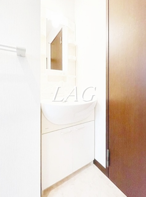 洗面設備　洗面台です。