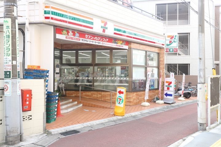 コンビニ　セブンイレブン市川八幡2丁目店（コンビニ）まで180m