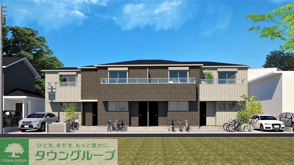 建物外観　駐車場