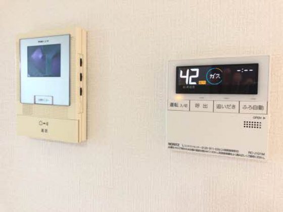 セキュリティ　※他号室の写真です