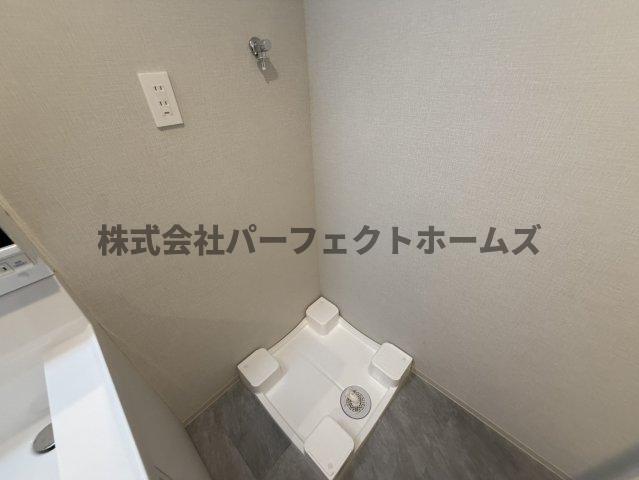 その他設備　洗濯機置場です