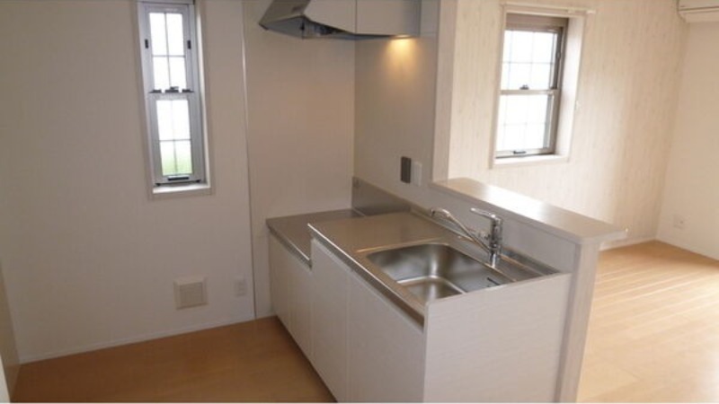 キッチン　図面と現状に相違がある場合には現状を優先