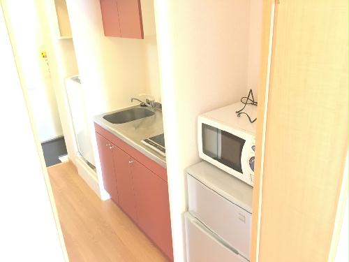 キッチン　家具家電付物件です