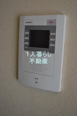 セキュリティ　モニター付インターホンです