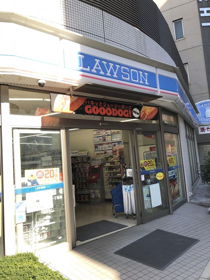 コンビニ　ローソン 浅草橋一丁目店（コンビニ）まで107m