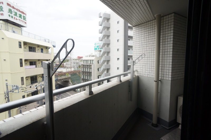 バルコニー　ゆったりバルコニー　通風良好◎