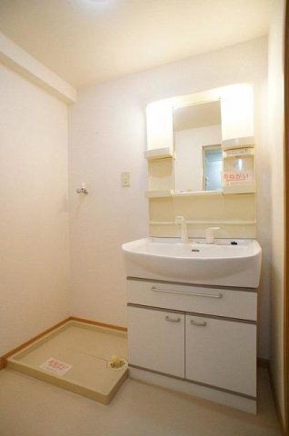 洗面設備　洗面所です