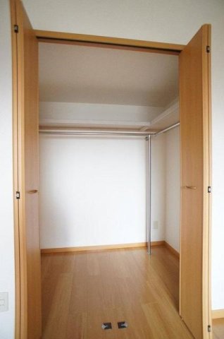 収納　たっぷりとした収納スペースです