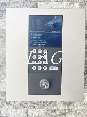 セキュリティ　オートロックです。