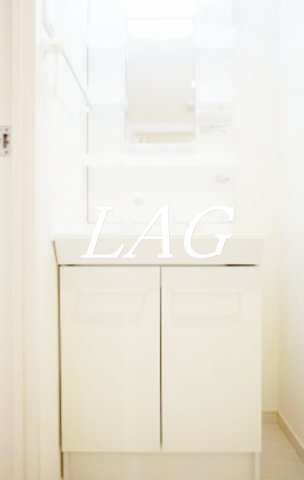 洗面設備　洗面台です。