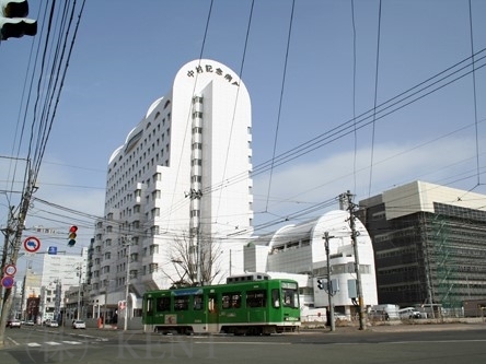 病院　社会医療法人医仁会中村記念病院（病院）まで287m