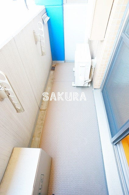 バルコニー　便利で嬉しいバルコニー付きです♪