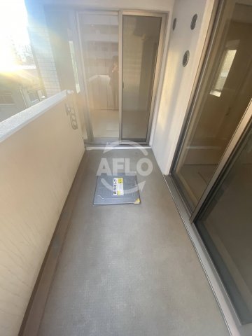 バルコニー　abitare Naniwa Inari 　バルコニー