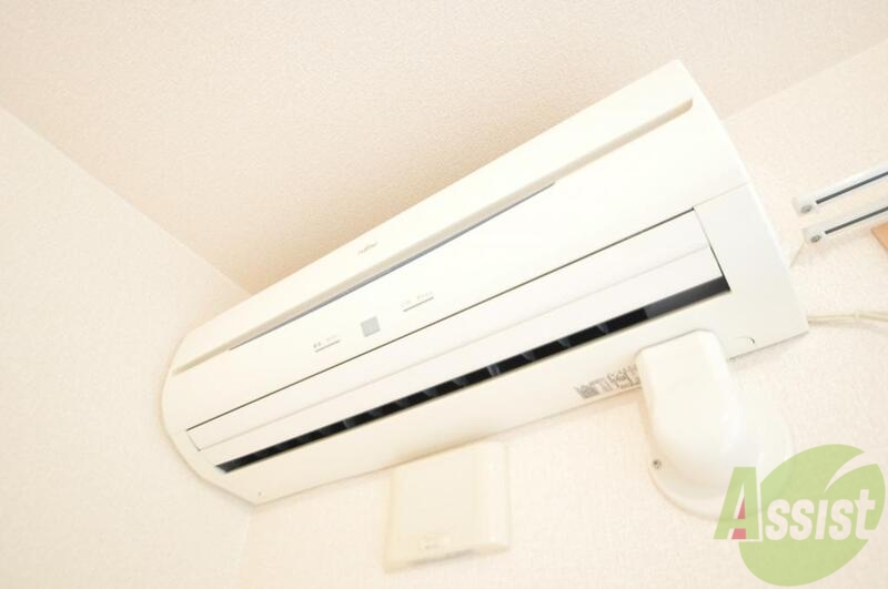 その他設備　エアコンがあるのはうれしいですね。ちょっぴり得した気分。