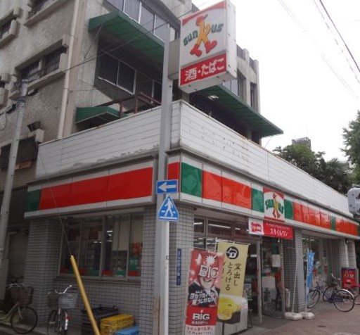 コンビニ　サンクス台東松が谷店（コンビニ）まで134m