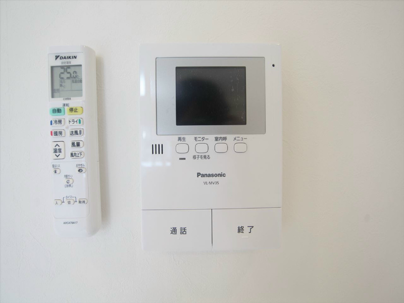 セキュリティ　ＴＶモニター付インターホン