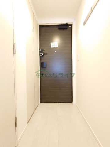 玄関　ザ・パークハビオ神楽坂香月