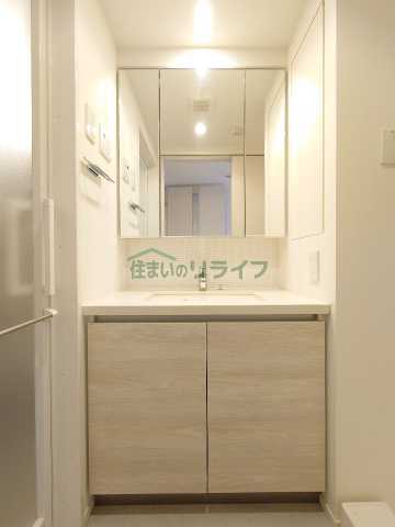 洗面設備　ザ・パークハビオ神楽坂香月