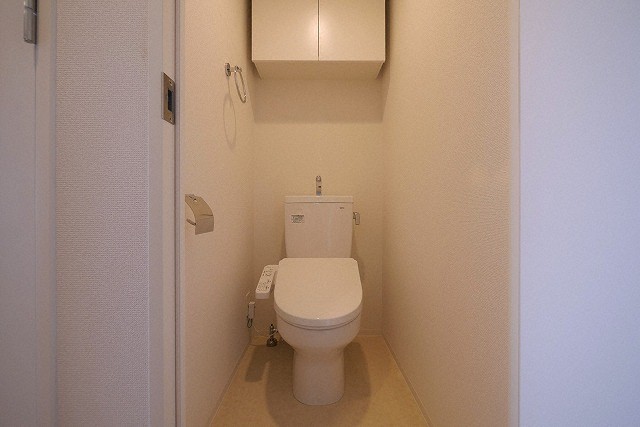 トイレ　ゆったりとした空間のトイレです