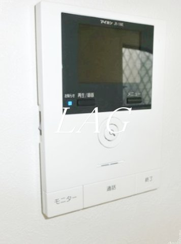 セキュリティ　モニター付きインターホンです。