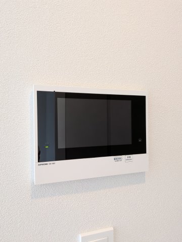 セキュリティ　TV付きインターホンでセキュリティ面も安心です