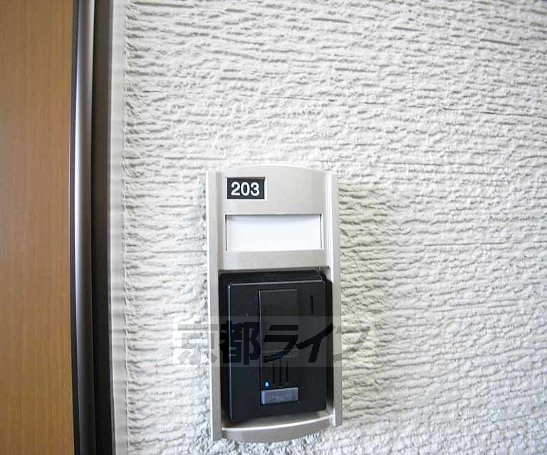 眺望　玄関ドア部分です。