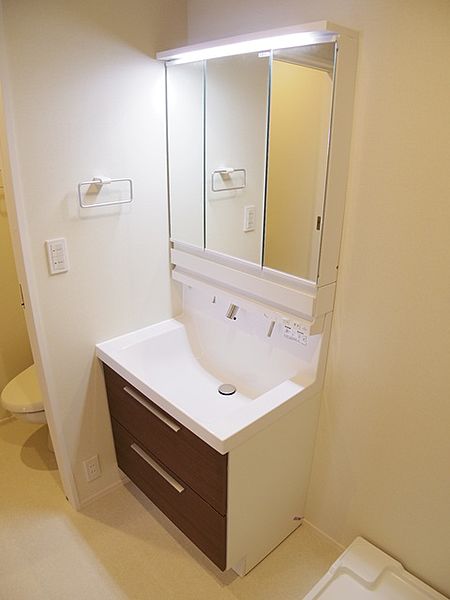 洗面設備　（別タイプ参考写真）フルール滝野川　北区滝野川４