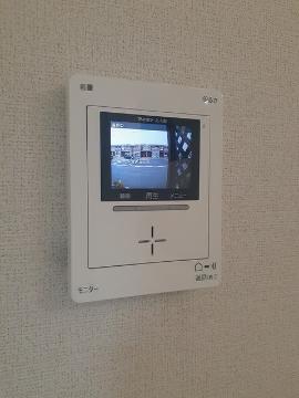セキュリティ　カメラ付インターホン（イメージ）