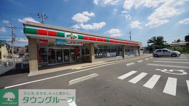 コンビニ　サンクス外環和光インター店（コンビニ）まで211m
