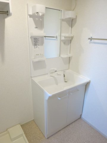 洗面設備　洗面所です