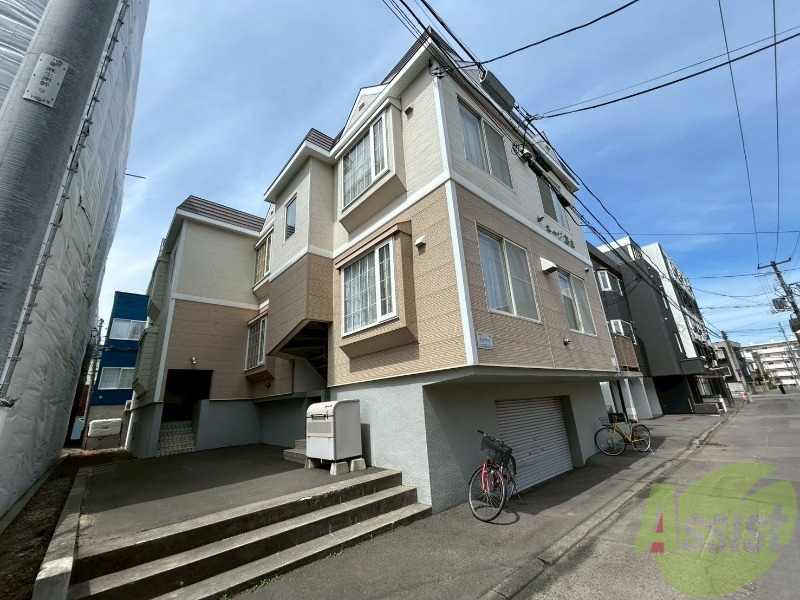 建物外観　札幌市北区麻生町「エージ麻生」