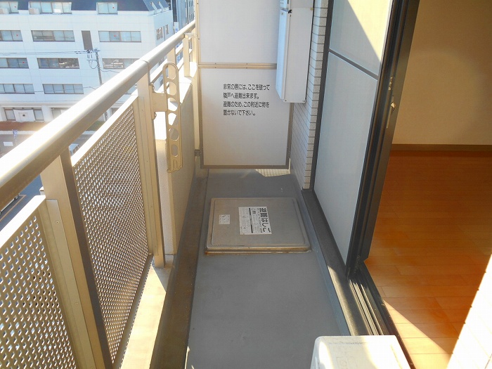 バルコニー　反転写真です