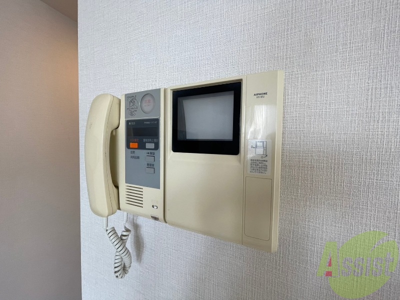 セキュリティ　ＴＶインターホンなので防犯面も安心ですね！