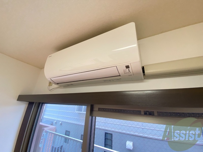 その他設備　エアコンが元から付いてるのは冬も夏も安心ですね