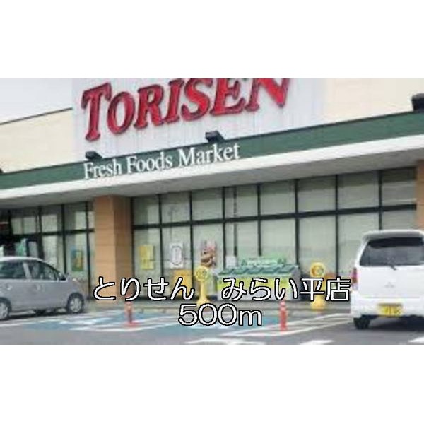 スーパー　とりせんみらい平店（スーパー）まで500m