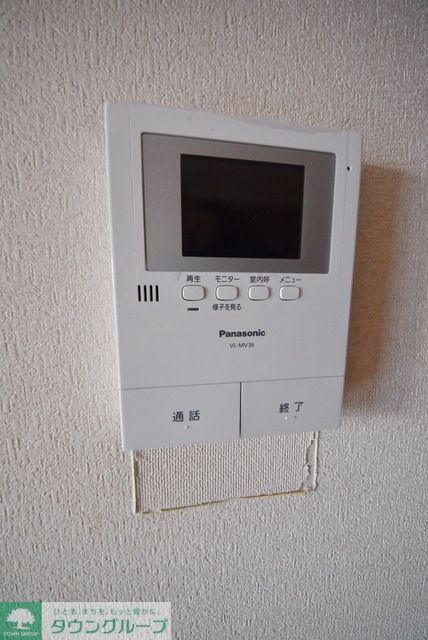 セキュリティ　モニター付きインターフォン