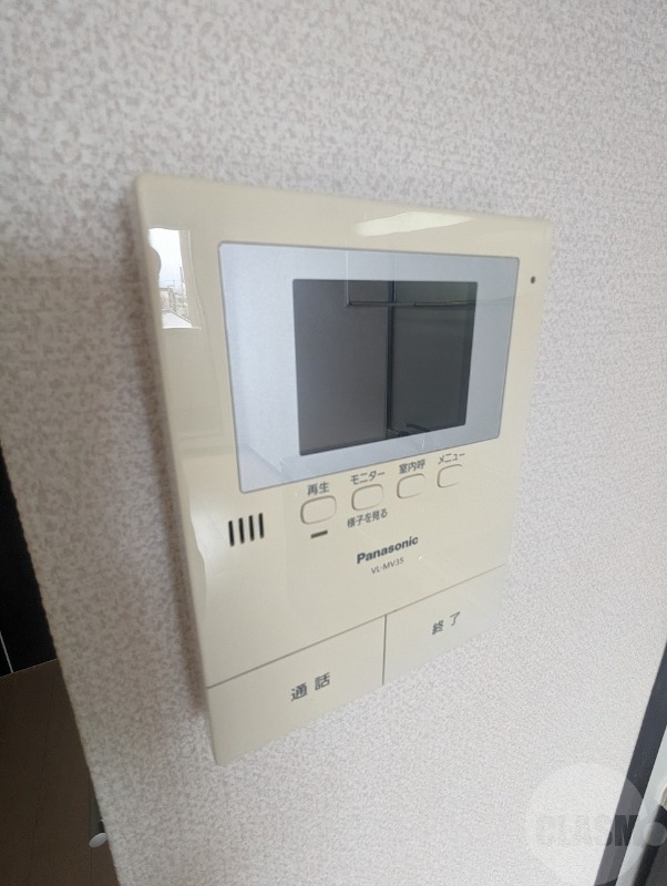 セキュリティ　モニター付きインターフォン♪