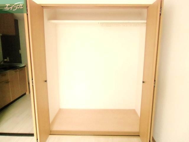 収納　収納力のあるクローゼット