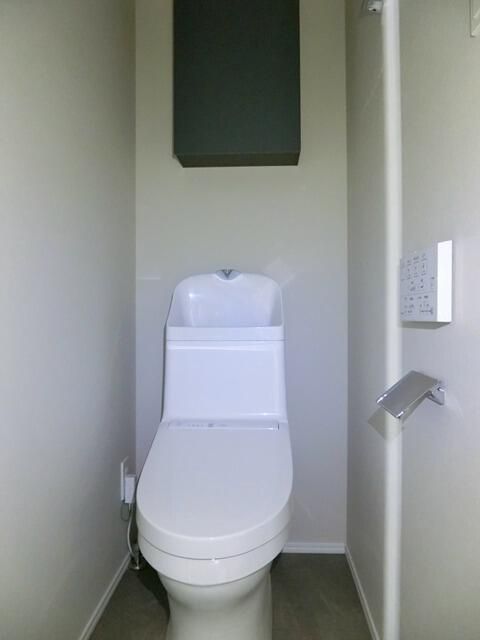 トイレ　ゆったりとした空間のトイレです
