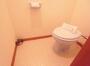 トイレ　落ち着いたトイレです※別号室のお写真になります。