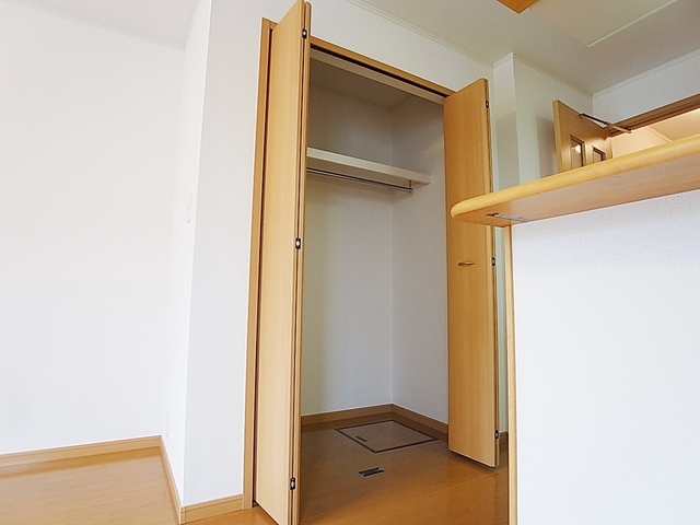 収納　収納力のあるクローゼット