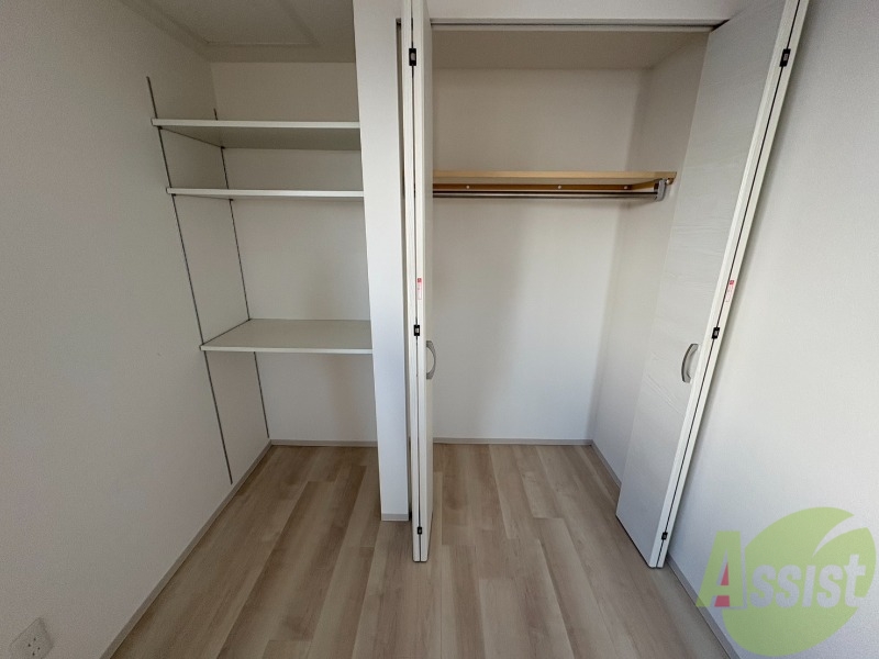 収納　収納もバッチリあるのでお部屋が片付きますよ！