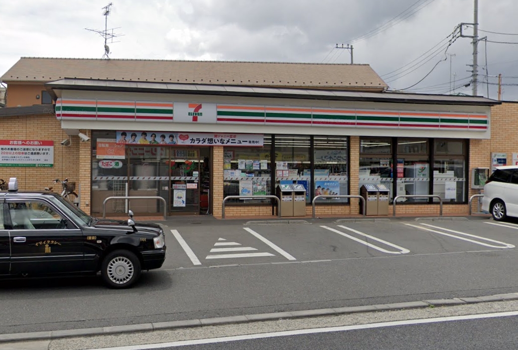 コンビニ　セブンイレブン川崎東有馬店（コンビニ）まで609m