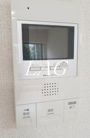 セキュリティ　モニター付きインターフォンです。